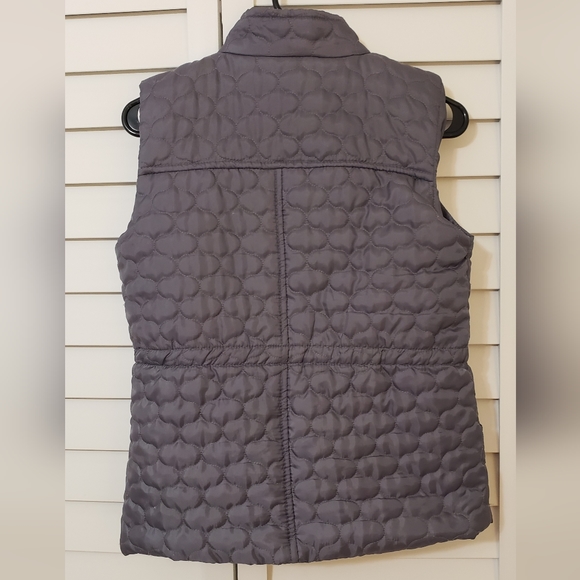 Baku Lighty Quilted Vest Silver Grey Size Petite MP - Picture 3 of 10